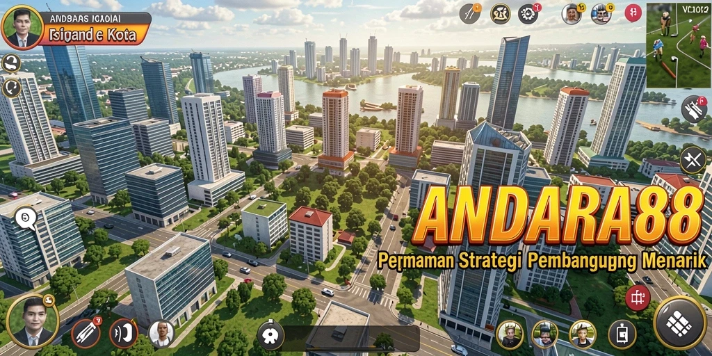 Tampilan gameplay yang menakjubkan di ANDARA88 dengan elemen strategi.