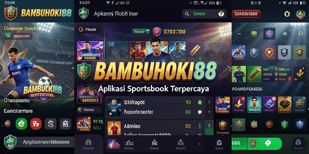 Tampilan gameplay menarik dari aplikasi Sportsbook BAMBUHOKI88.