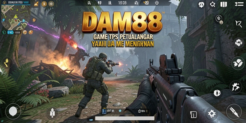 Tampilan gameplay intens dari DAM88 dengan aksi seru.