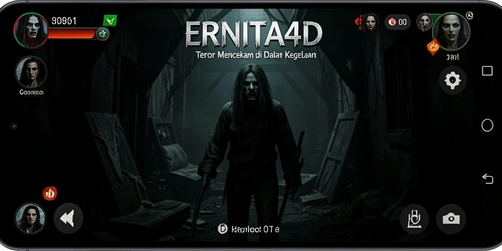Tampilan gameplay memukau dengan suasana menyeramkan yang mencekam.