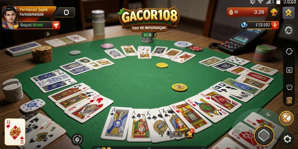 Tampilan gameplay GACOR108 yang menegangkan dan penuh strategi.