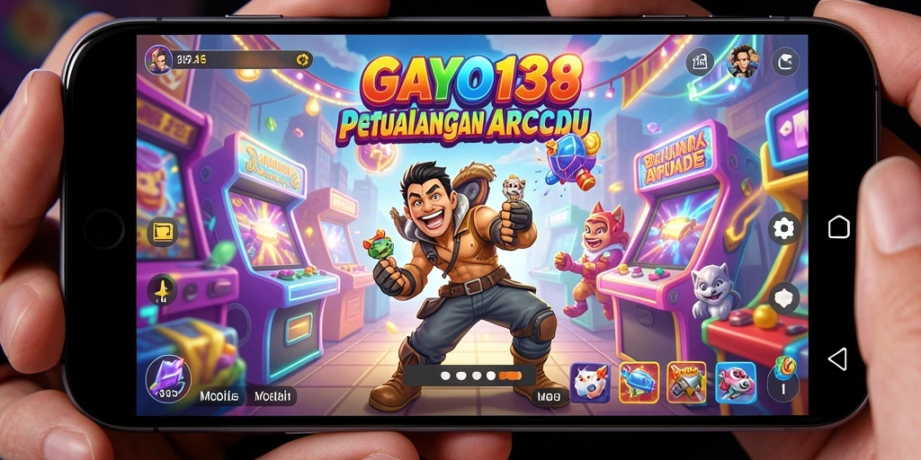 Tangkapan layar menunjukkan aksi seru gameplay Arcade GAYO138.