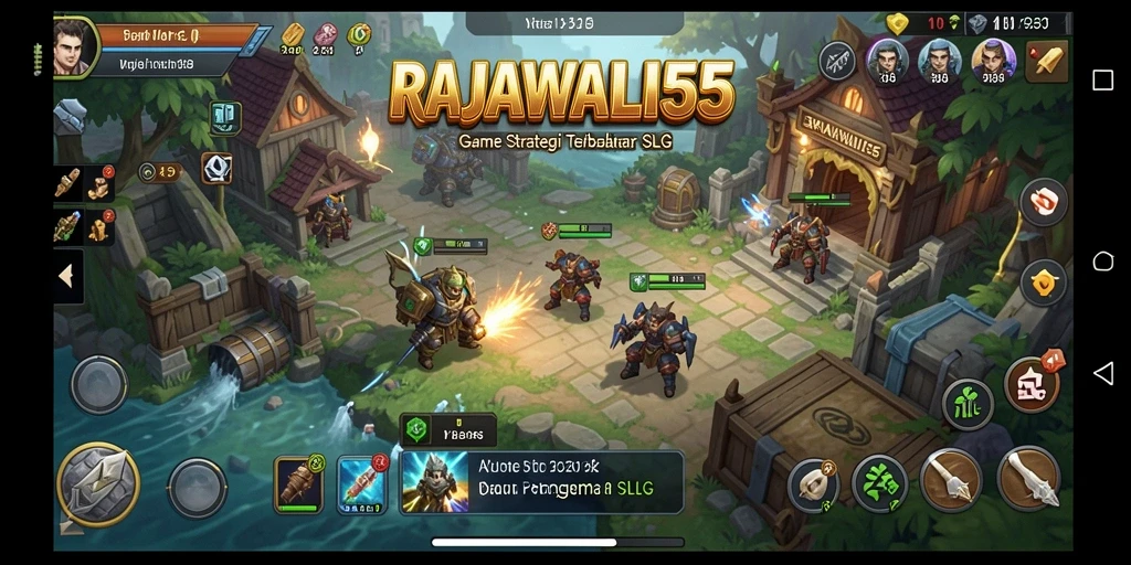 Menampilkan gameplay seru dan strategi mendalam di RAJAWALI55.