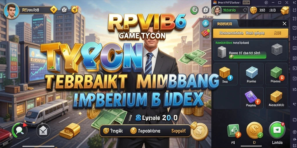 Tampilan gameplay RPVIP6 yang menawan dan penuh strategi.