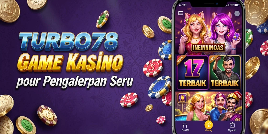 Screenshot gameplay TURBO78 menampilkan kemeriahan permainan Kasino.