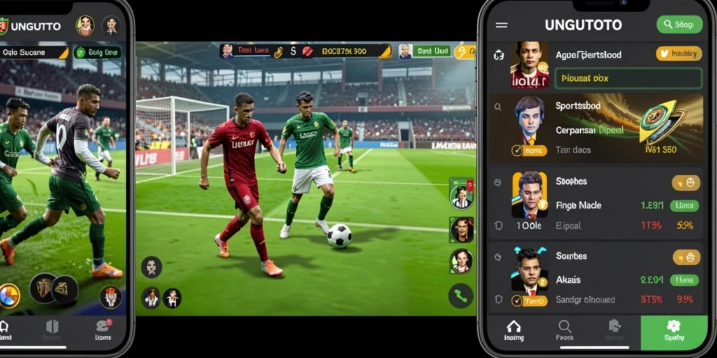 Tangkapan layar UNGUTOTO menampilkan antarmuka sportsbook yang menarik.