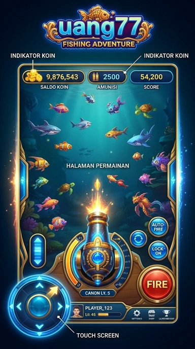 Proses pengunduhan aplikasi uang77 yang cepat dan aman.